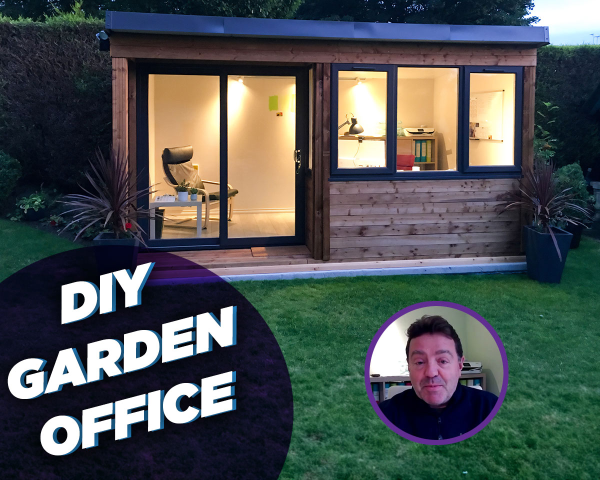 David’s Fully Insulated Garden Office