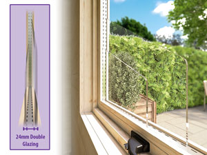 Are Log Cabins Well Insulated - WarmaLog Cabin Double Glazing