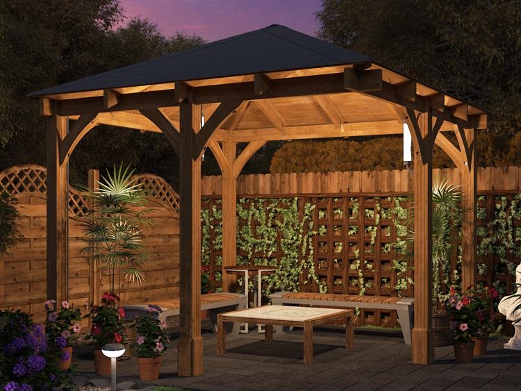 Leviathan Chunky Open Gazebo 3m x 3m | Dunster House