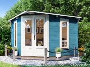 Coronet 3m x 3m Corner Log Cabin Paint Suggestion