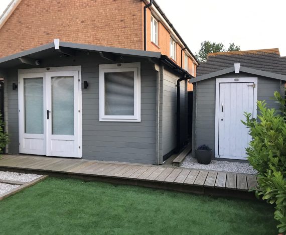 Fully Pressure Treated Heavy Duty Garden Shed Taarmo Dunster House Customer Images 4