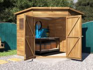 Pent Shed For Sale High Quality Dunster House Open doors
