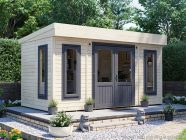 Insulated Home Office In Garden For Sale Dunster House Garden office Dominator Cabin
