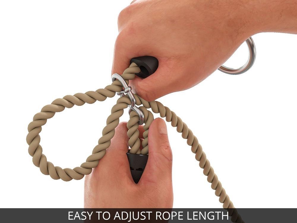 Easy To Adjust Climbing Frame Rope Length