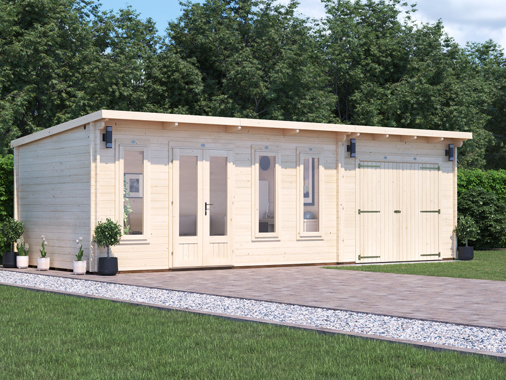 EvilGenius Log Cabin and Workshop | BuyGardenPods product image 2