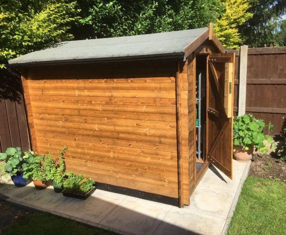 Fully Pressure Treated Heavy Duty Garden Shed Taarmo Dunster House Customer Images 13