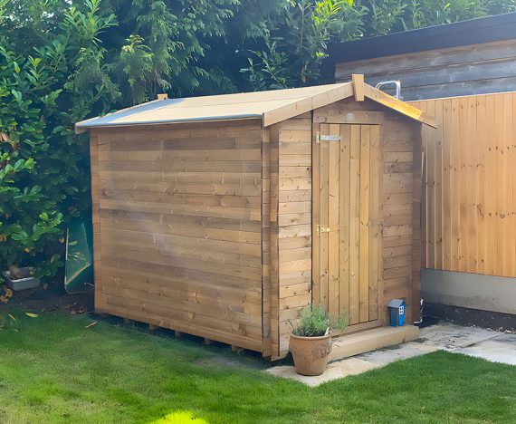 Fully Pressure Treated Heavy Duty Garden Shed Taarmo Dunster House Customer Images 15