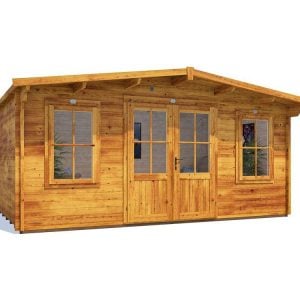 Hazelnut PremiumPlus Treatment Log Cabin