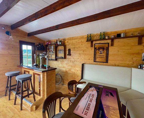 pub shed log cabins
