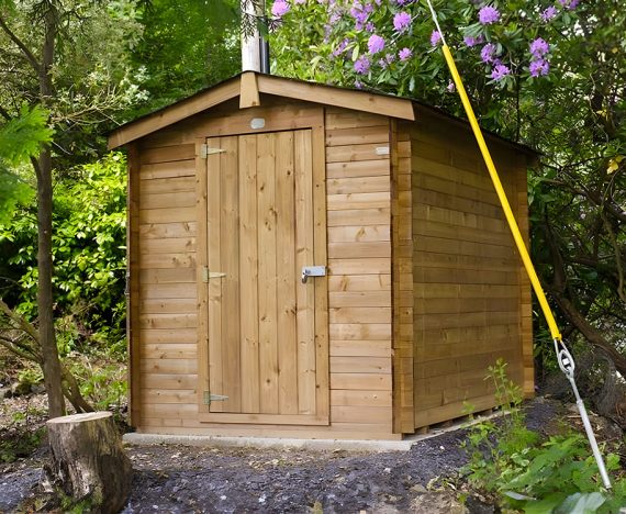 Fully Pressure Treated Heavy Duty Garden Shed Taarmo Dunster House Customer Images 8