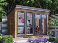 Fully Insulated Garden Office Dunster House Titania Work From Home