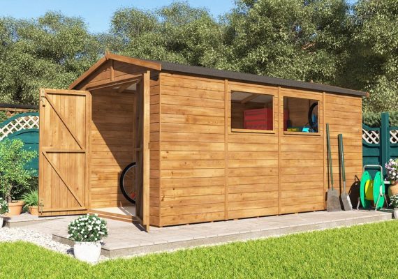 Private: Sanctuary II Heavy Duty Wooden Shed
