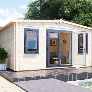 Log Cabin 5 x 4 Insulated Garden Cabin