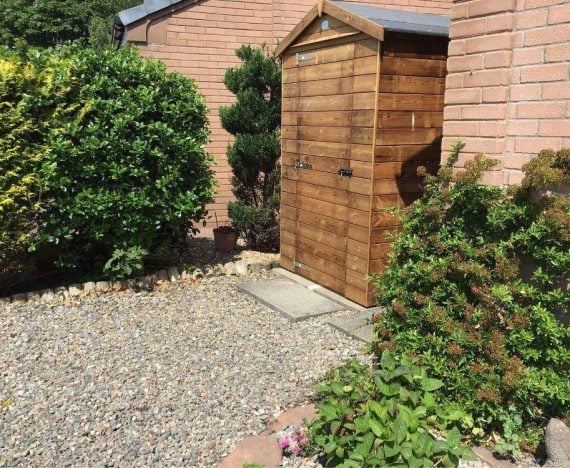 6 x 4 Heavy Duty Shed Dunster House Customer Image 5
