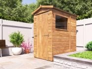 Small Wooden Garden shed for sale Pressure treated Shedrick Dunster house