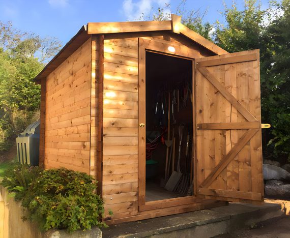 Fully Pressure Treated Heavy Duty Garden Shed Taarmo Dunster House Customer Images 2