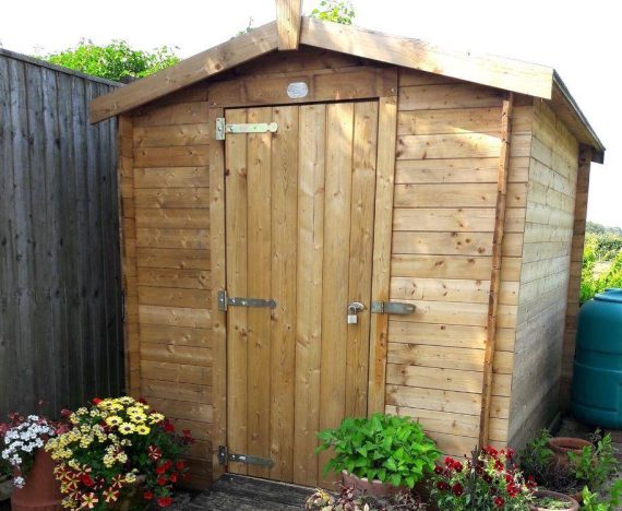 Fully Pressure Treated Heavy Duty Garden Shed Taarmo Dunster House Customer Images 11