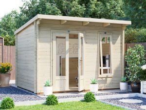 terminator 3.5 x 2.5 DIY log cabins for sale