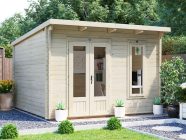 terminator log cabin garden structures by dunster house