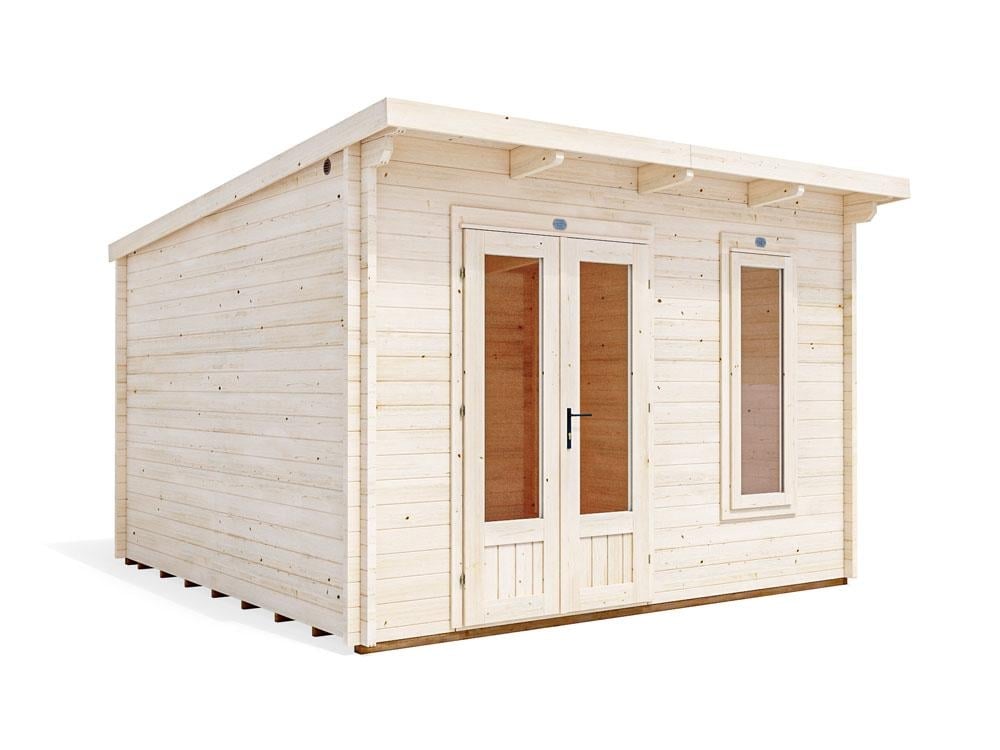 Terminator Pent Log Cabin 3.5m x 3.5m | Dunster House