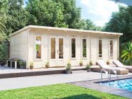 big log cabin summer houses for sale UK