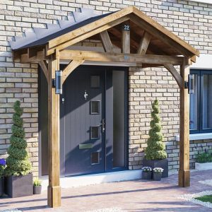 Wooden Timber porch canopy 3m x 1.5m