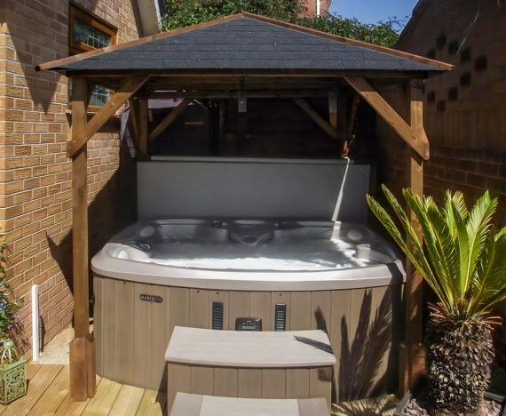 utopia 200 hot tub shelter