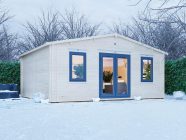 Vanguard Log Cabins Insulated Winter