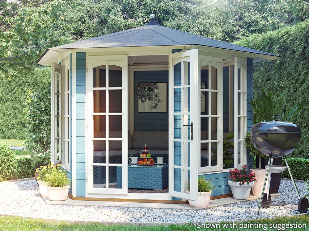 Traditional Summerhouse for Sale Wooden Garden Building Dunster House