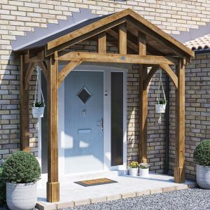Wooden Porch Canopy 3m x 1.5m