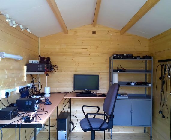 Petrus Log Cabin Workshop 2.4m x 3m Customer Garden Office