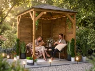 2 x 2 walled gazebo