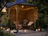 2 x 2 walled gazebo