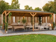 6 x 3 glazed gazebo