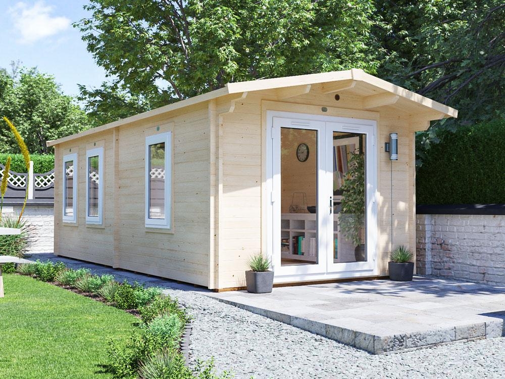 avon grande log cabin for sale UK