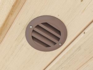 Vents Included with cabins