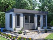 Dominator Insulated Garden Office 5.5m x 2.5m Painted