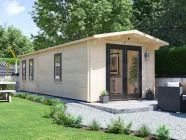 E10-Severn-Extension-3080-uPVC-Black-Closed Log Cabin