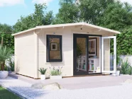 E10-Severn-uPVC-4030-Black-Open Log Cabin
