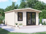 E10-Severn-uPVC-4040-Black-Closed Log Cabin