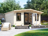 E10-Severn-uPVC-5040-Black-Open Log Cabin