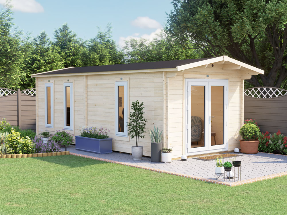 Severn Log Cabin Extension | BuyGardenPods product image 3