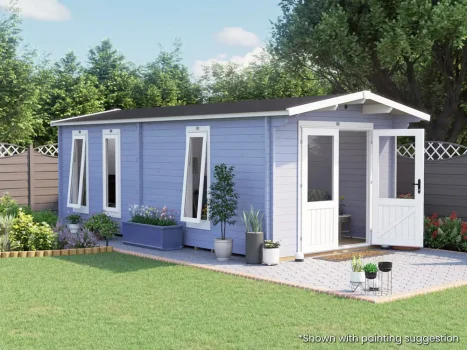 Severn Log Cabin Extension