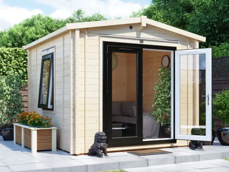Severn with uPVC INSULATED Log Cabin