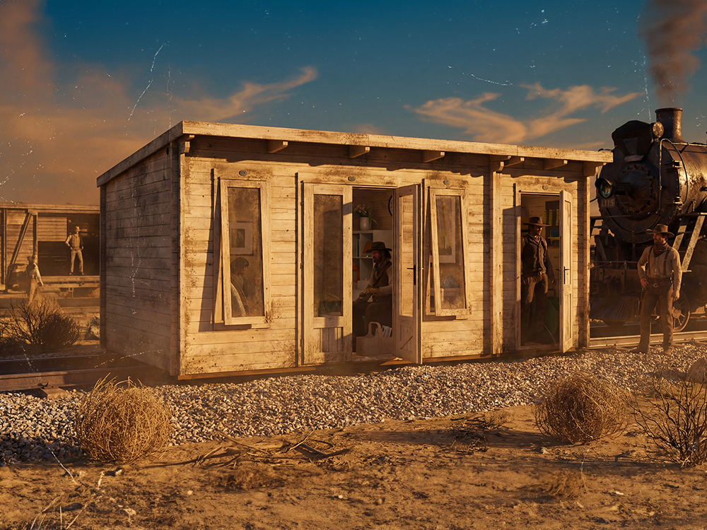 EvilAmy Multi Room Log Cabin | BuyGardenPods product image 2