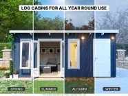 Log Cabin for Year Round Use