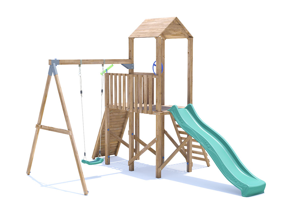 frontier fort climbing frame