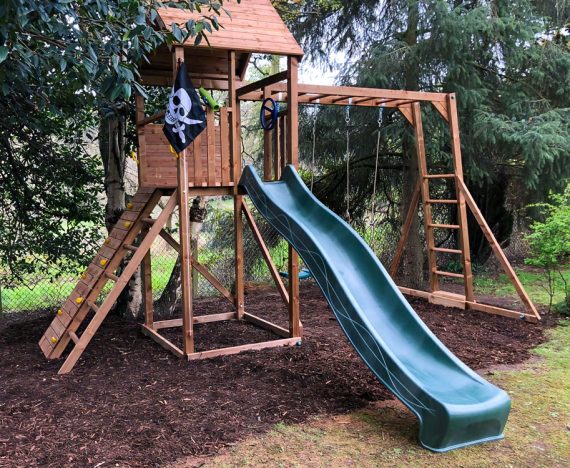 FontierFort Max Double Swing with Monkey Bars