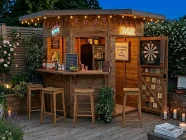 Hangover corner garden bar