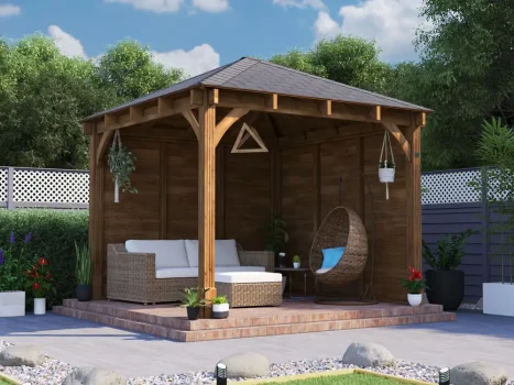 Leviathan Walled Chunky Gazebo